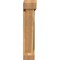 Ekena Millwork Traditional Slat Rough Sawn Bracket w/ Offset Brace, Western Red Cedar, 6"W x 22"D x 30"H BKT0604X22X30TRA06RWR - alternate 3